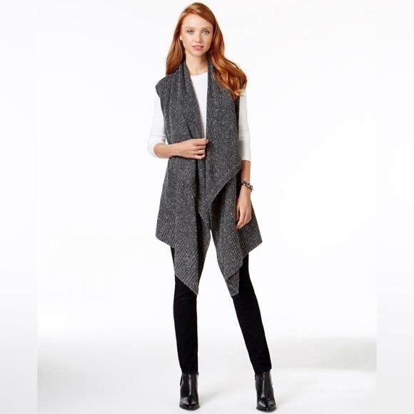 DKNY womens flowy knit vest - Picture 2 of 8